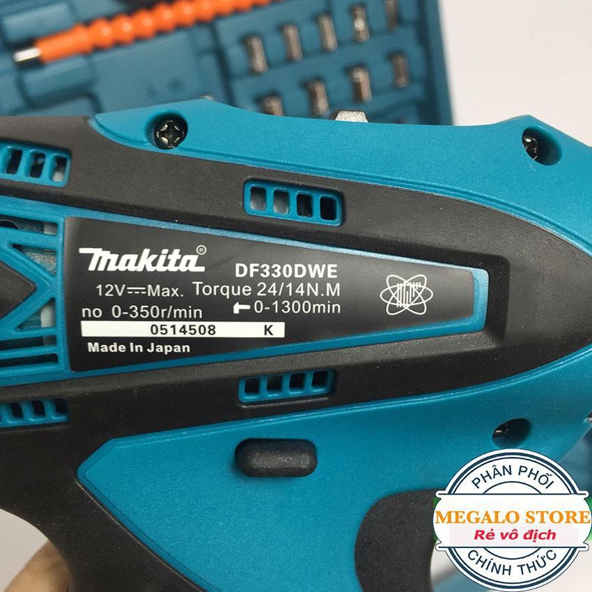 Máy Khoan Pin Bắt Vít MAKITA 12V - Kèm Phụ Kiện 24 Món