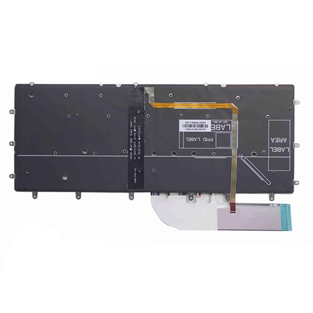 Backlit Keyboard Layout for XPS 13 9343 9350 9360 Computers PC