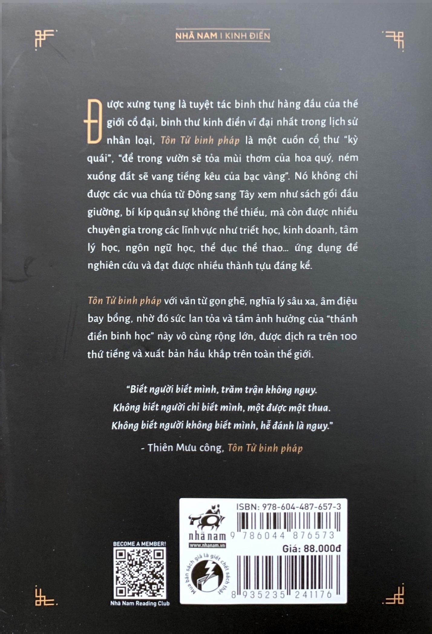 Tôn Tử Binh Pháp (Tái Bản 2024)