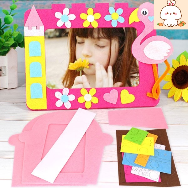 Đồ chơi DIY - Khung ảnh thủ công handmade dễ thương cho bé