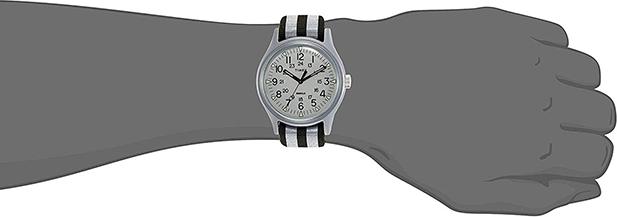 Đồng hồ Nam Timex MK1 Aluminum Reflective Fabric Watch - TW2R80900 (40mm)