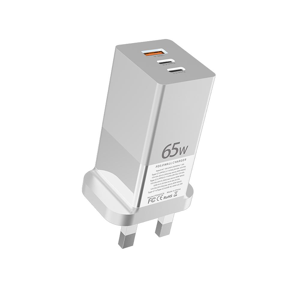Bộ sạc nhanh du lịch mini Thích ứng với nhiều hệ thống Kích thước nhỏ hơn Trọng lượng nhẹ