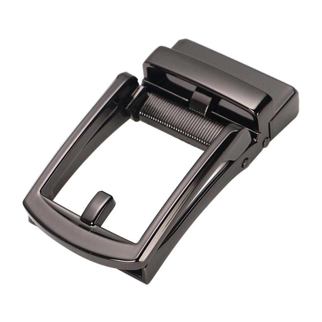 Automatic Belt Buckle Alloy Polished Business Casual Ratchet Buckle Style 1