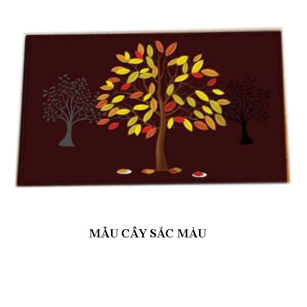 Thảm Lót Sàn Trang Trí Chống Trượt (40x60cm) 5 Mẫu Độc Đáo