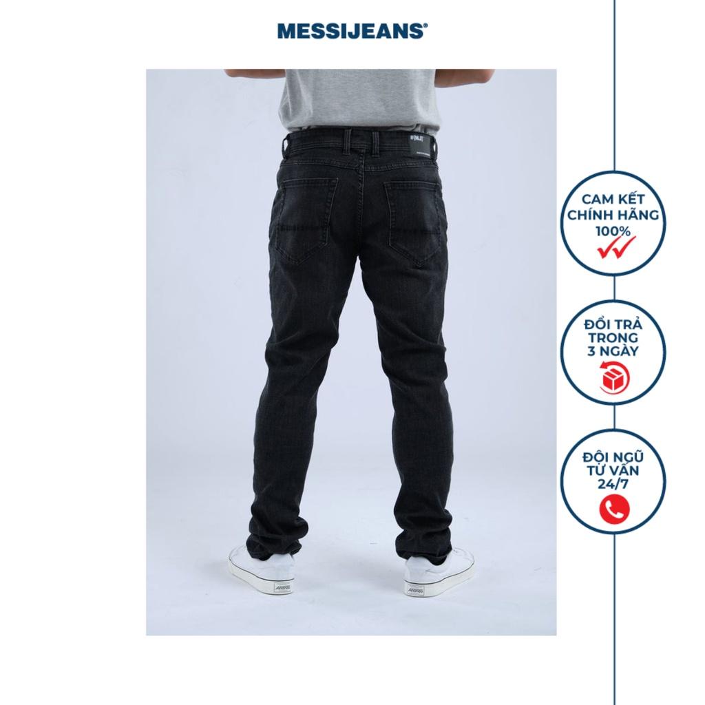 Quần Jeans Nam Màu Đen Thời Trang Cao Cấp MESSI MJB0192