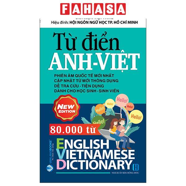 Sách - Từ Điển Anh-Việt 80.000 Từ (Tái Bản 2025) - ảnh 3