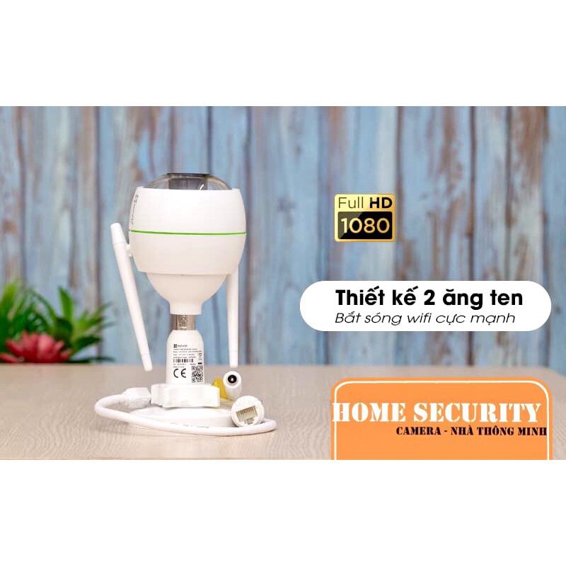 Camera Wifi ngoài trời EZVIZ C3WN - Hàng chính hãng, bảo hành 24 tháng