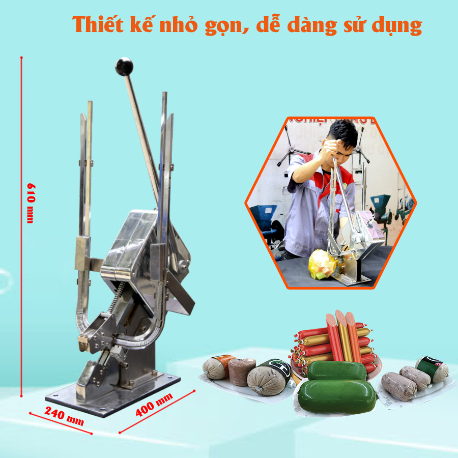 Dụng cụ kẹp đầu xúc xích