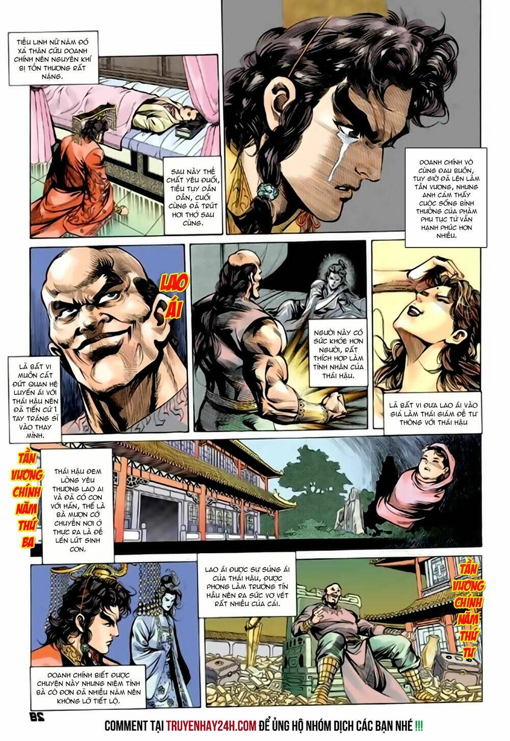 thiên tử truyền kỳ 2 - tần vương doanh chính chapter 67 28