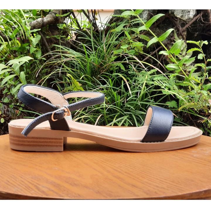 Sandal nữ 3 phân đế đúc,quai da siêu dễ thương 21332