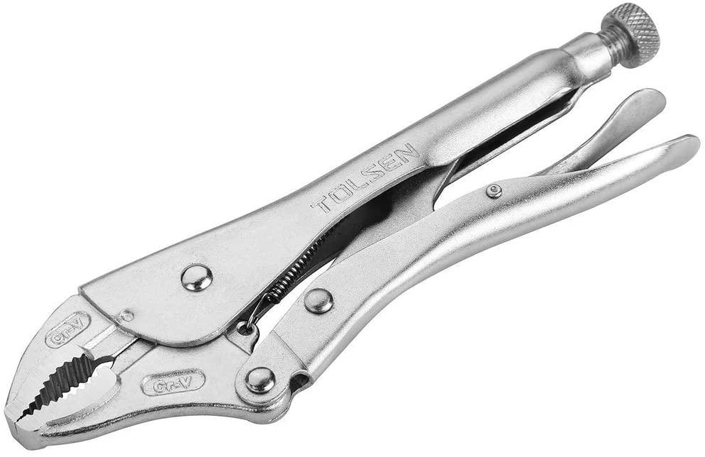 KỀM BẤM MIỆNG CONG 250MM TOLSEN 10049 - HÀNG CHÍNH HÃNG