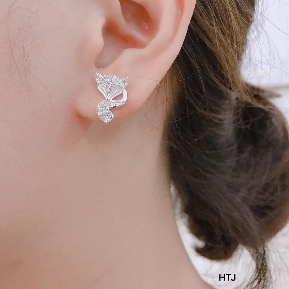 BÔNG TAI BẠC - KHUYÊN TAI HỒ LY BẠC TA CAO CẤP