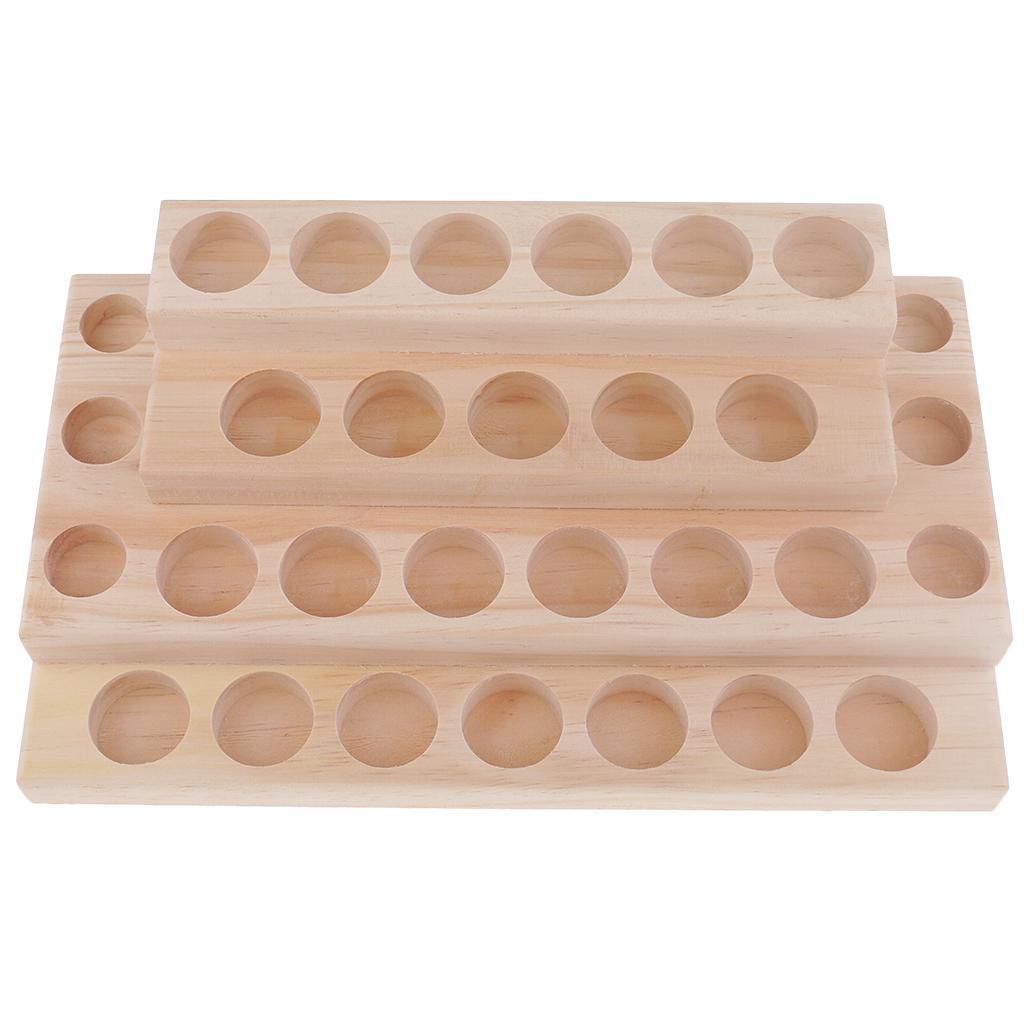 4Tier Essential Oil Aromatherapy Bottles Display Stand Oil Rack Storage Case
