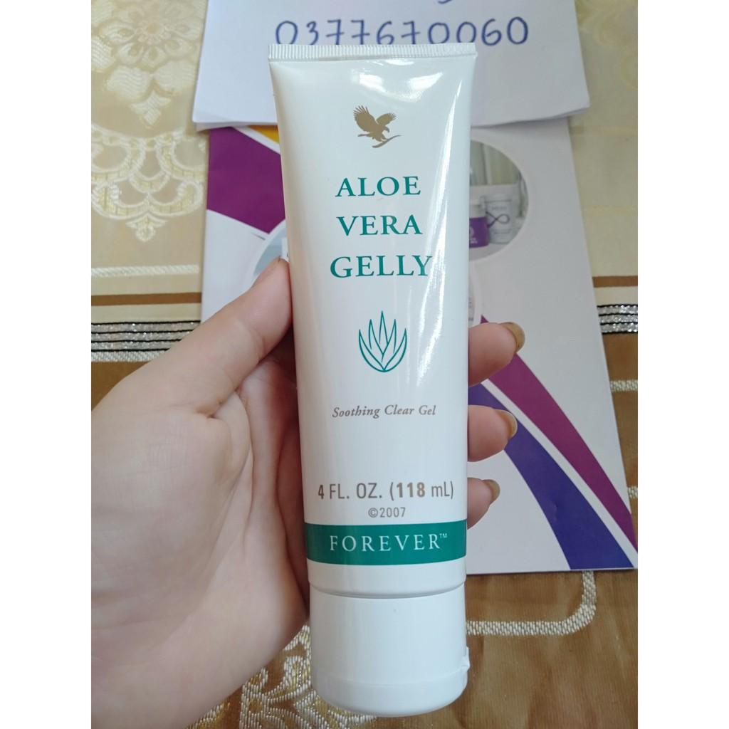Aloe Vera Gelly Lô Hội, Gel dưỡng da thần thánh FOREVER 061flp, giảm mụn, sẹo . 118ml