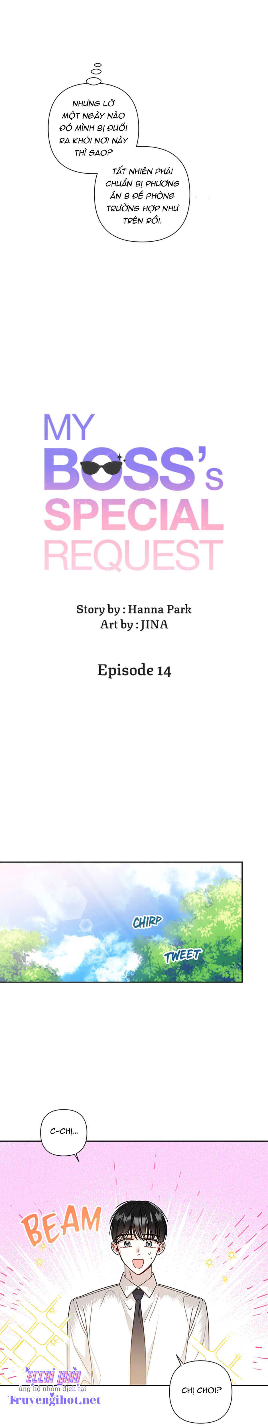 chỉ thị đặc biệt của sếp chapter 14.1 10