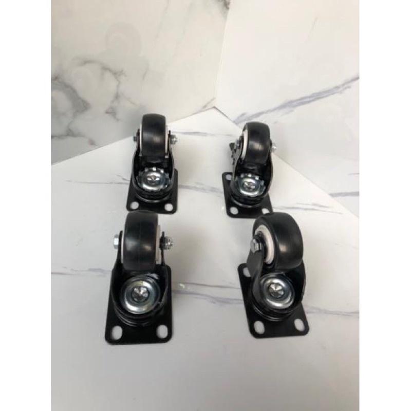 Bộ 4 bánh xe xoay 360 độ có khoá chống xoay, chống trượt 5cm