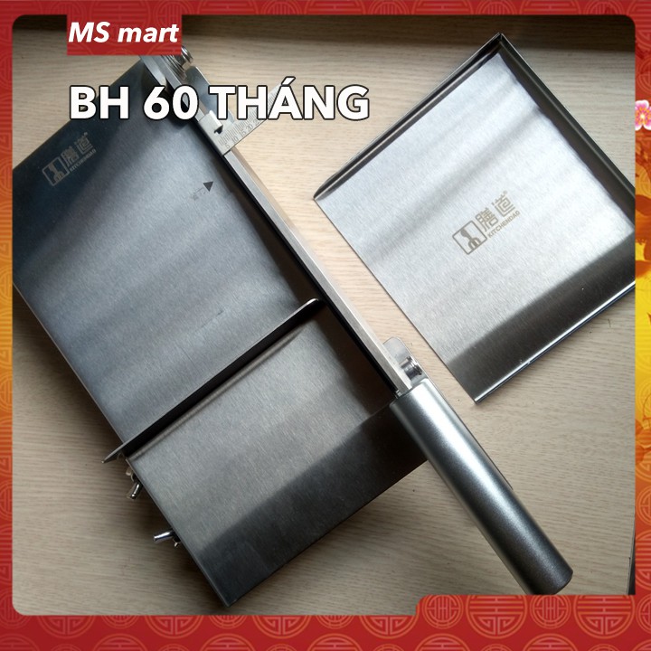 Dao Chặt Thịt Gà, Thái Thịt Bò Đông Lạnh, Thái Thuốc Bắc, Cắt Đa Năng KD0270, Lưỡi Thép 40CR14, Inox 430 - Tặng Tay Mài KD0315