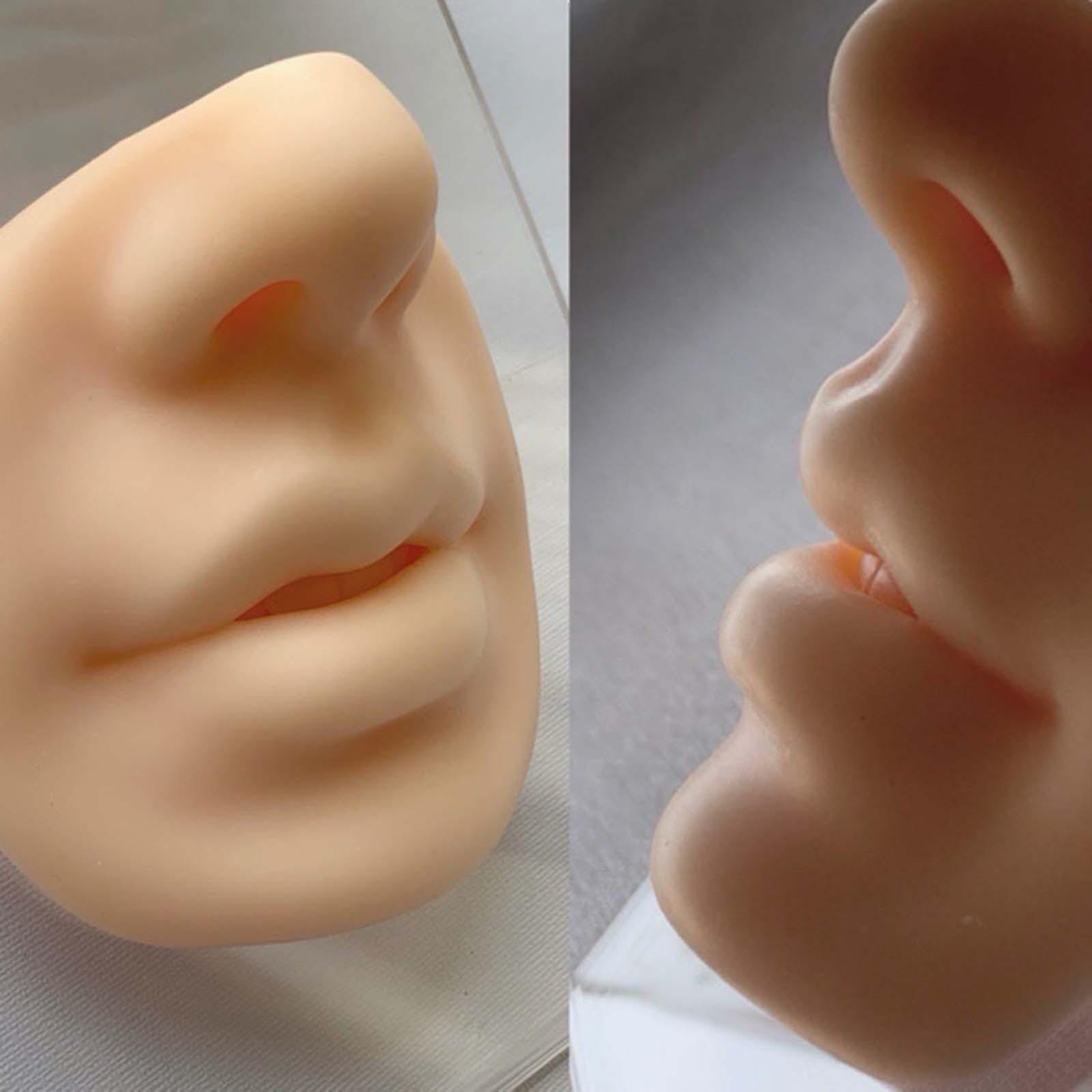 Practice Silicone Lip Portable  Practice Lip for  Artist