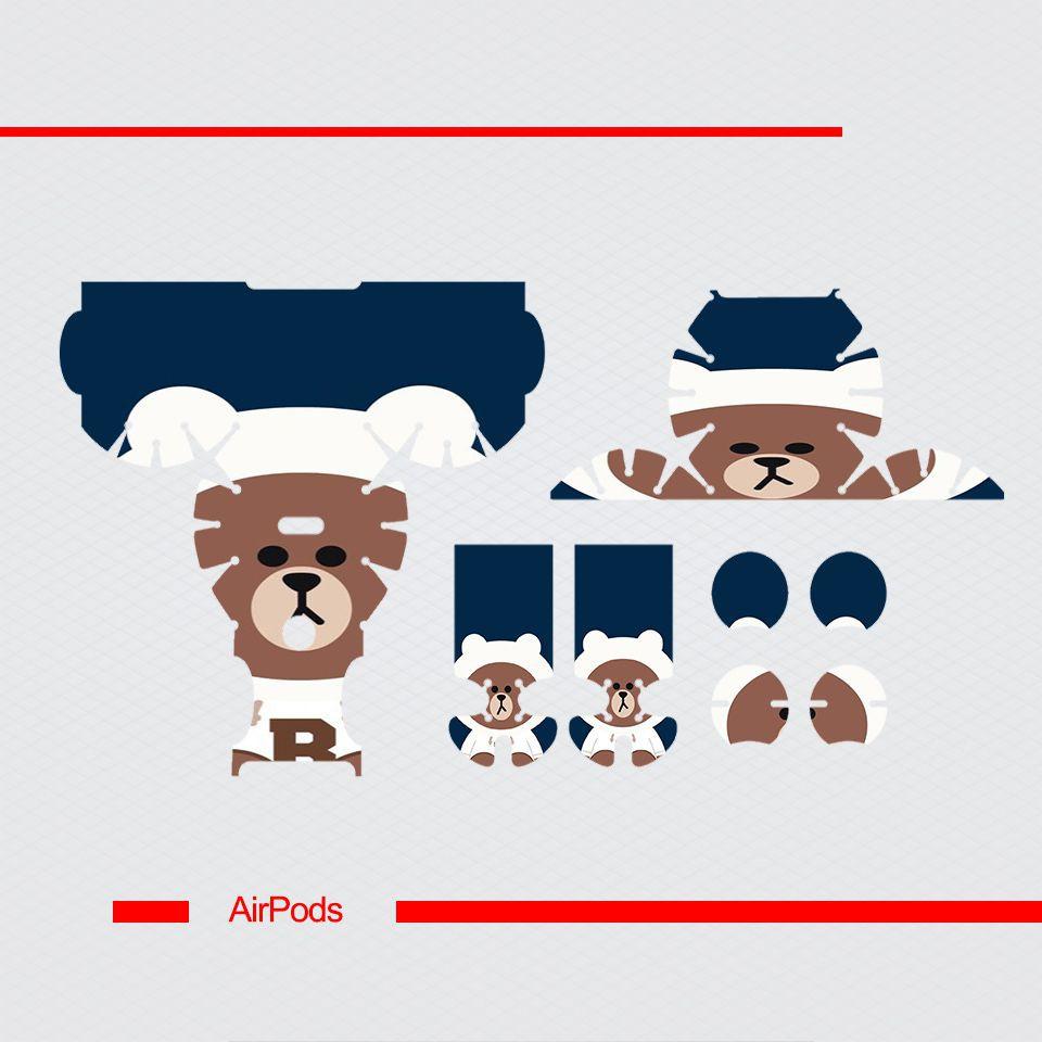 Miếng dán skin cho AirPods in hình thiết kế - atk132
