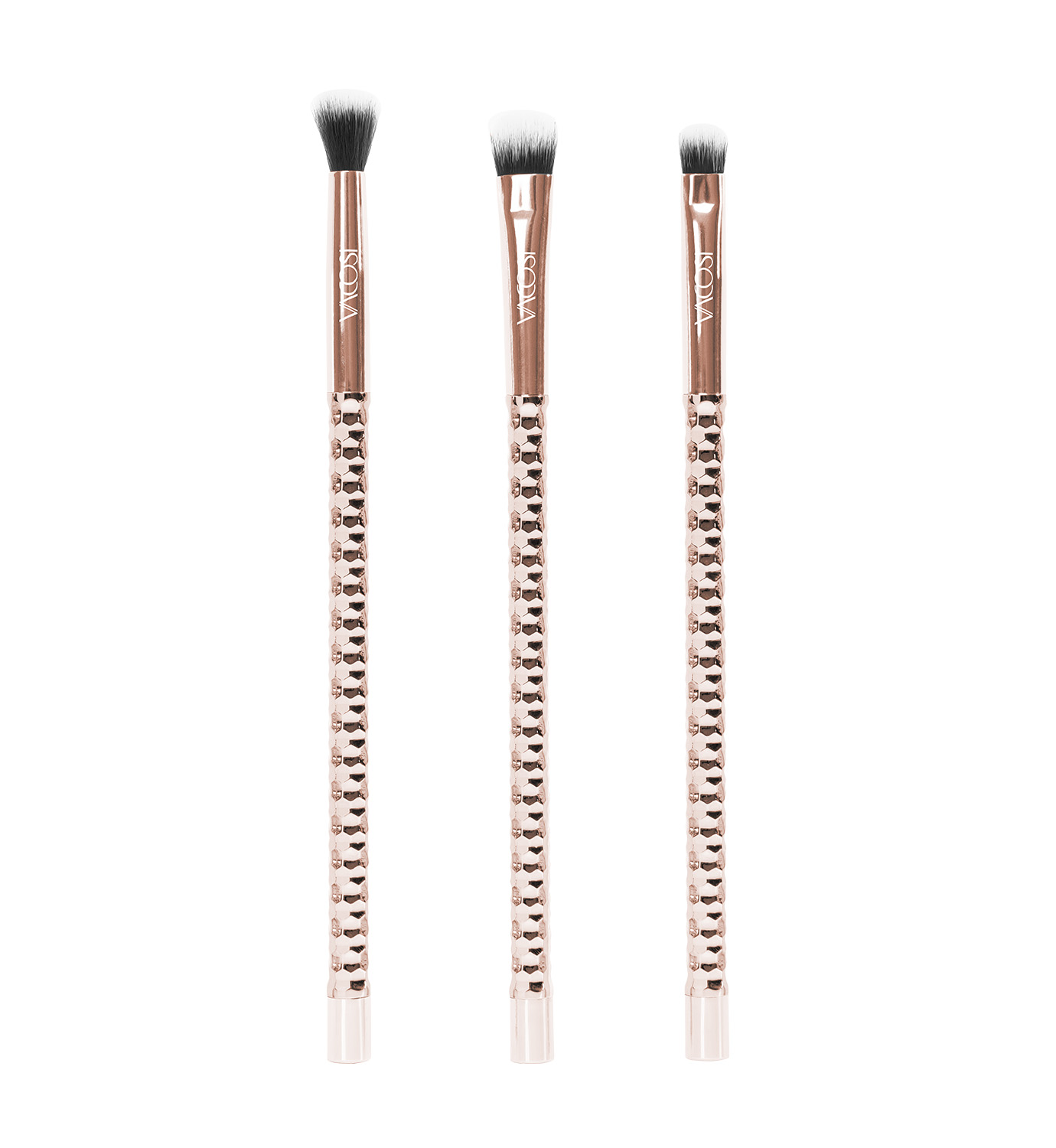 SC02 - BỘ KIT 3 CỌ MẮT VACOSI, PHIÊN BẢN GOLDEN DRAGON - VACOSI MOONDUST THE EYES BRUSH KIT, 3PCS