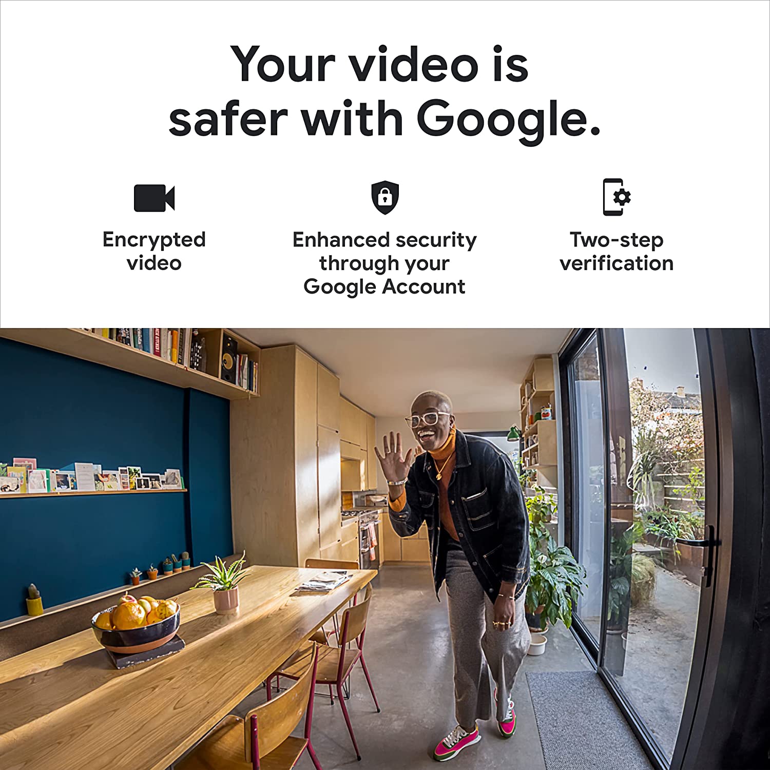 Google Nest Cam Indoor Wired Gen 2 Full HD 1080p HDR Đèn Hồng ngoại ban đêm - Hàng Nhập khẩu