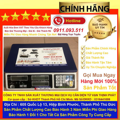 Cân Điện Tử JADEVER JCL 15 KG