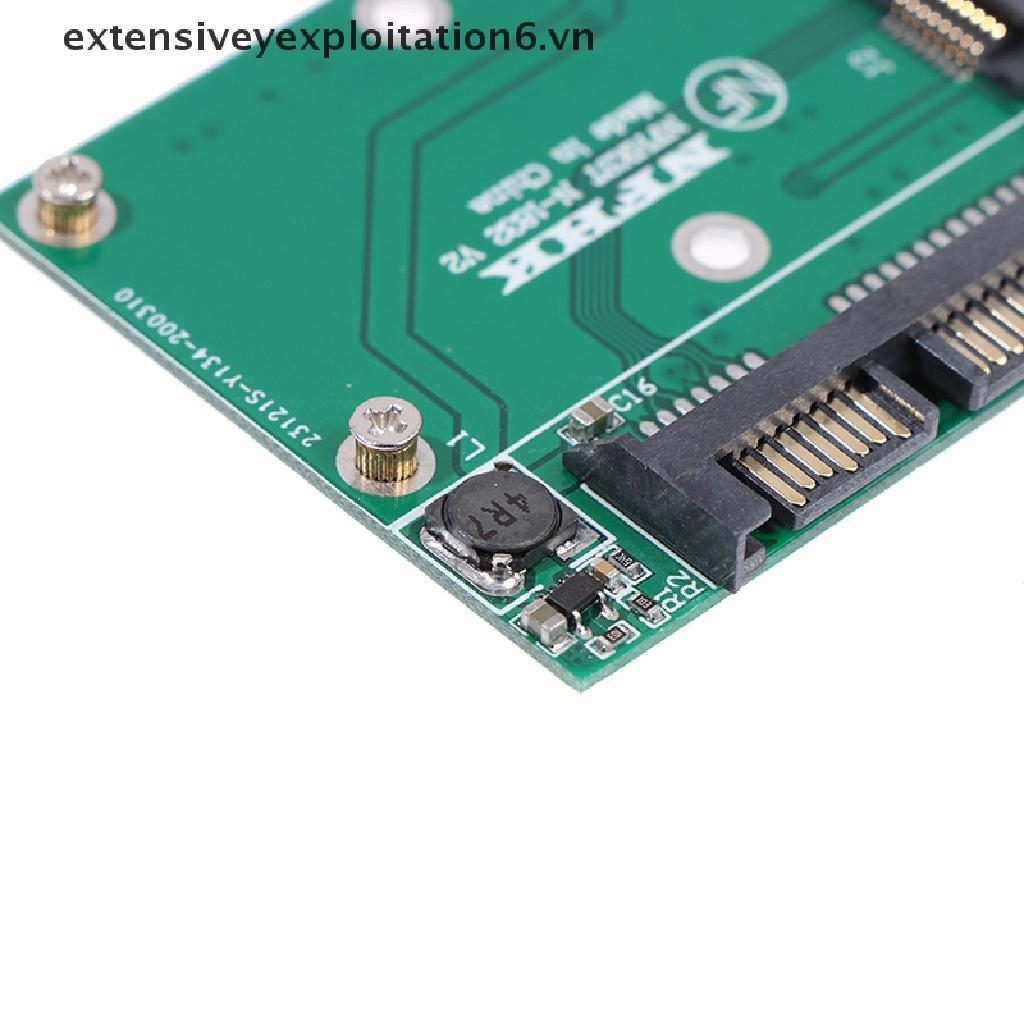 Bảng mạch chuyển đổi Standard MSATA SSD sang SATA 2.5 inch cho laptop máy tính bàn