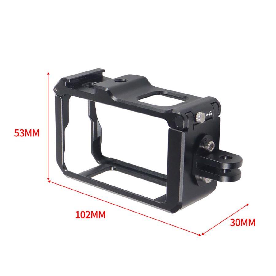 Lồng kim loại cho DJI OSMO Hành động 3 Hành động 2 Khung bảo vệ CASE MỞ RỘNG MÁY BẮT