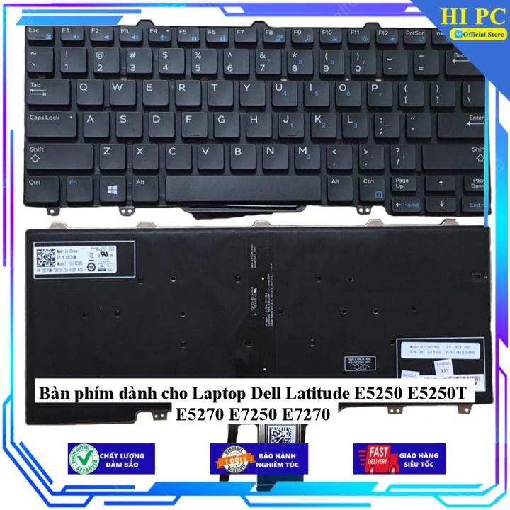 Bàn phím dành cho Laptop Dell Latitude E5250 E5250T E5270 E7250 E7270 - Hàng Nhập Khẩu