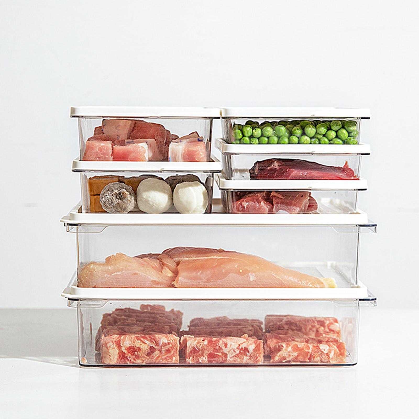 Bin containers kitchen freezer organizer .3L