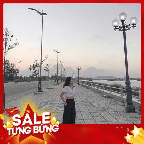 thòi trang quần nữ ống rộng chất vải tuyết mưa xưởng may giá sỉ