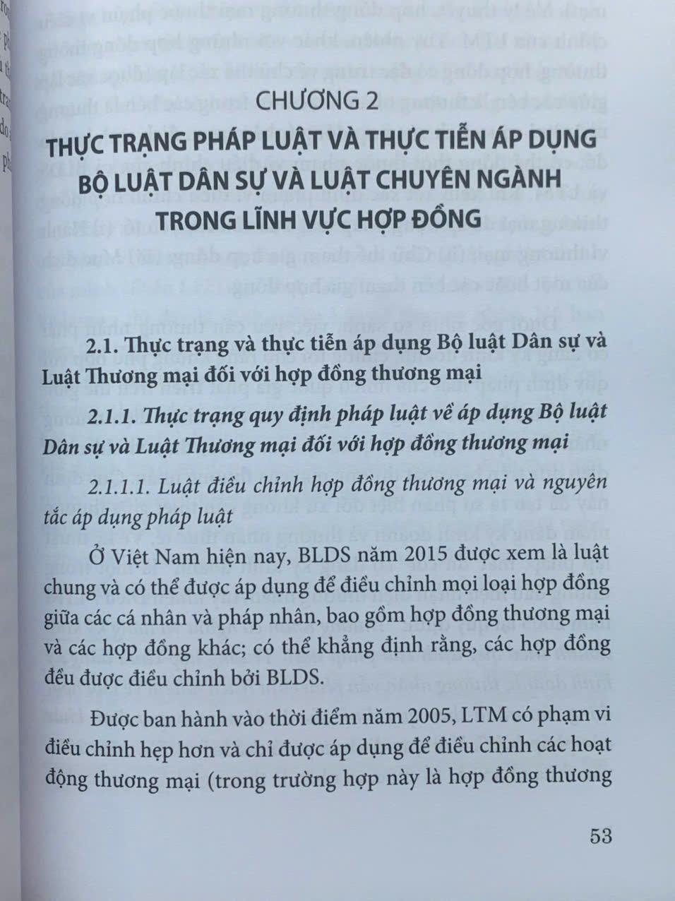 Áp dụng bộ luật dân sự và luật chuyên ngành trong lĩnh vực hợp đồng