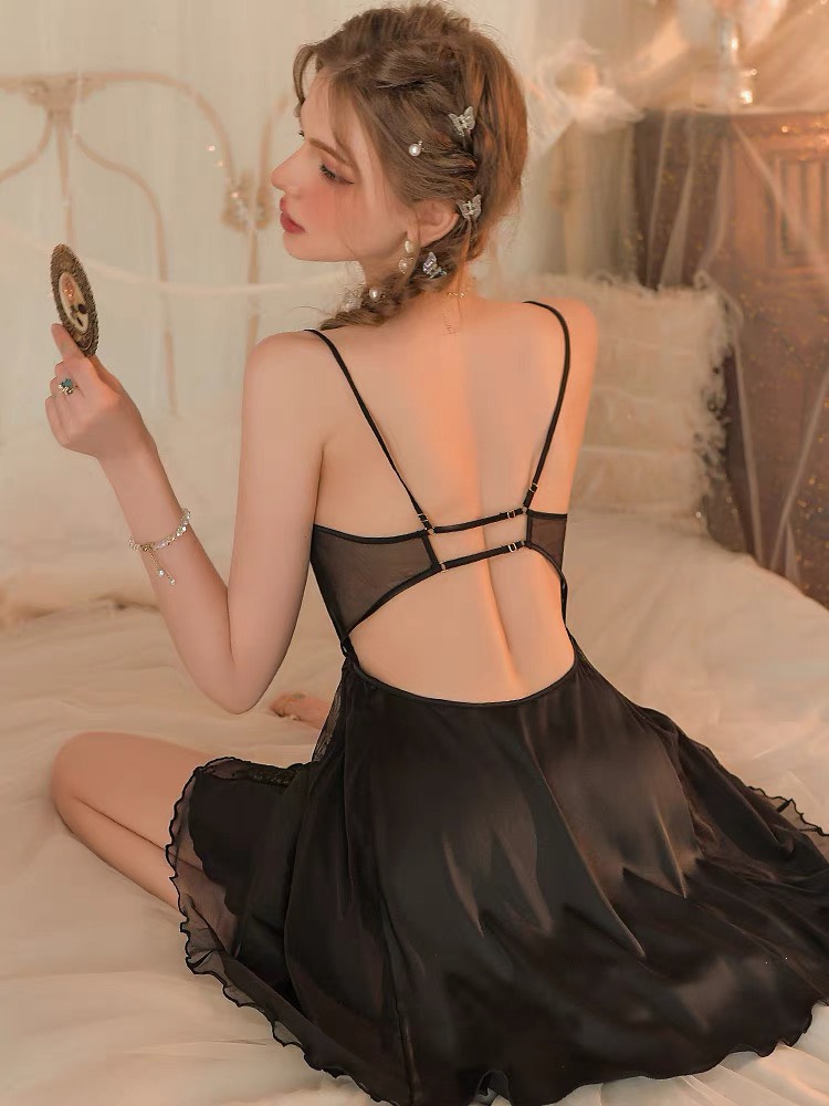Váy Ngủ Nữ Tính Ren Gợi Cảm (Không Kèm Áo Choàng) - B.Lingerie