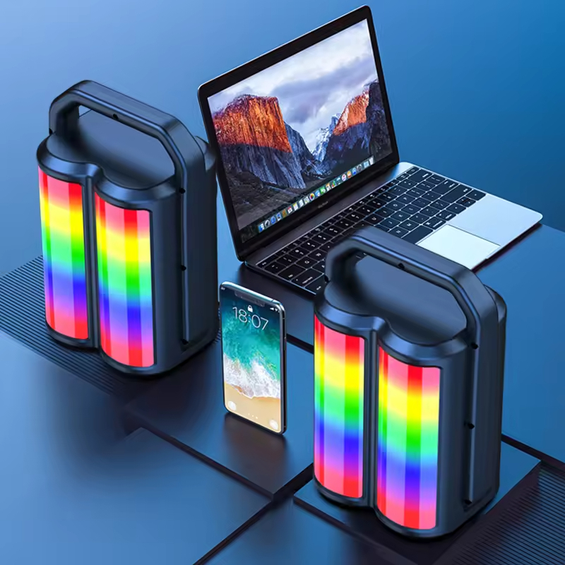 Loa Bluetooth Dạng Trụ Party All Night Colorfull LED 1500mAh