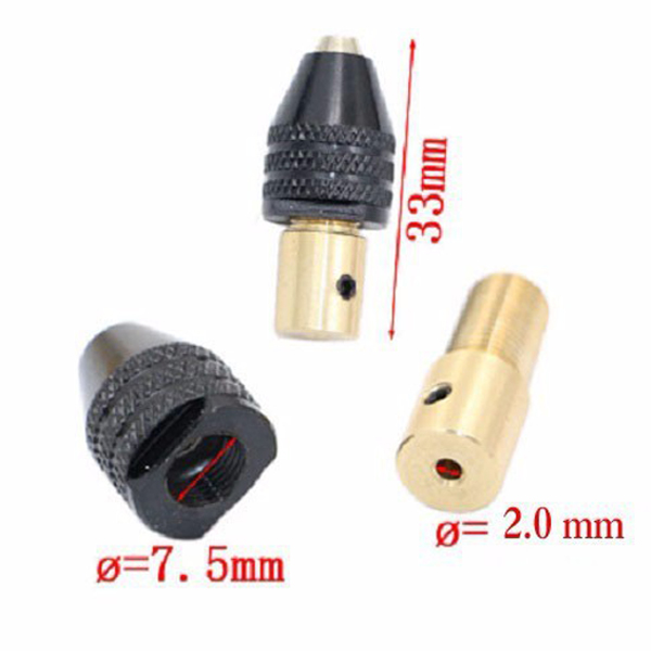 Đầu Kẹp Mũi Khoan Cho Motor Trục 2.00mm