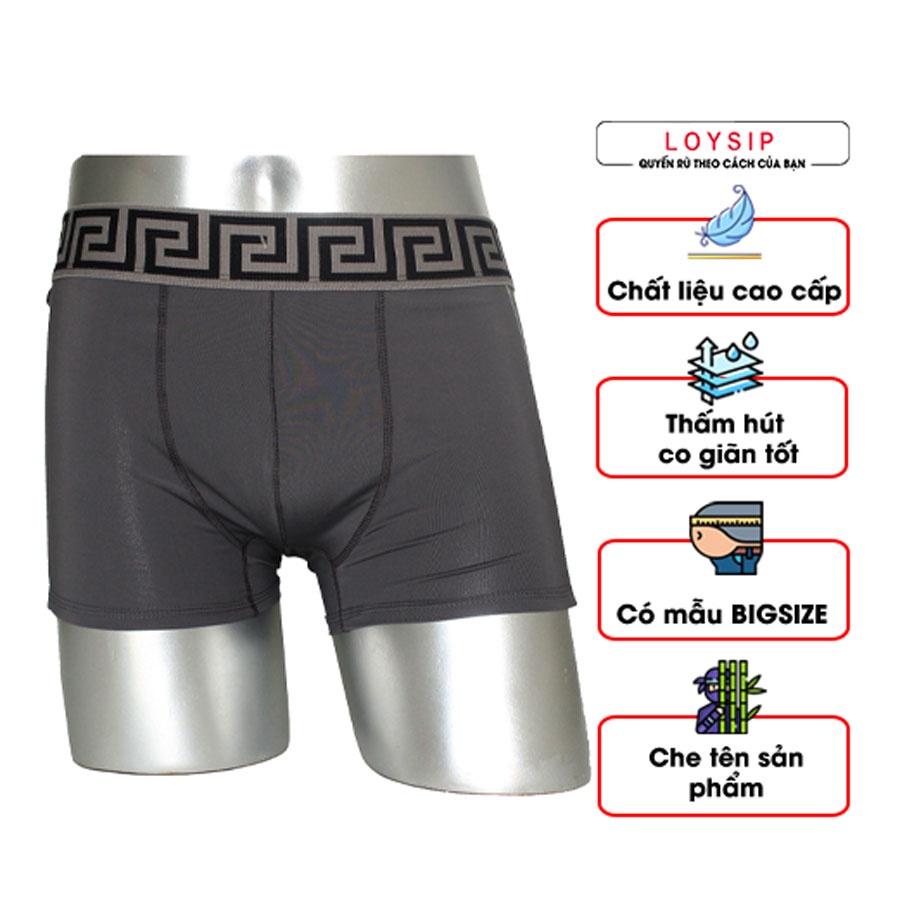 Quần lót boxer nam kháng khuẩn, Quần lót đùi nam thun lạnh cao cấp, Co giãn và thấm hút cực tốt, năng động và trẻ trung