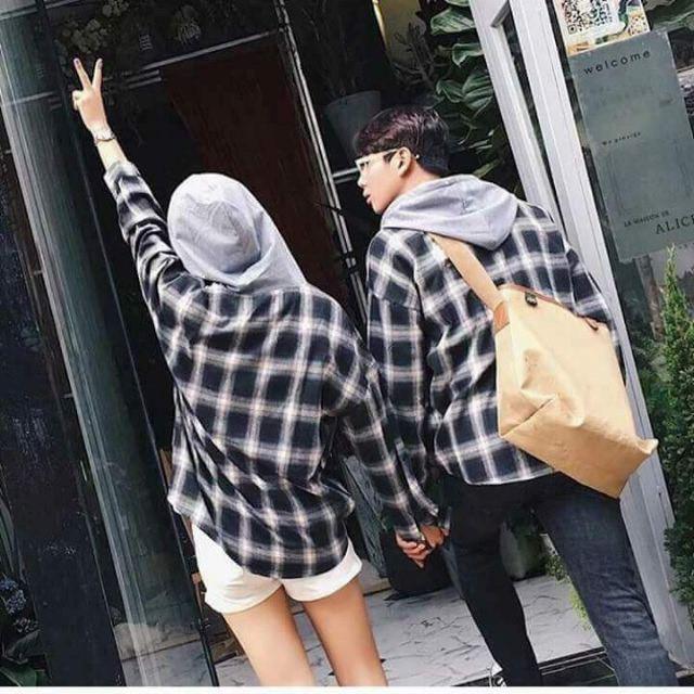ÁO KHOÁC FLANEL CARO - FORM RỘNG UNISEX