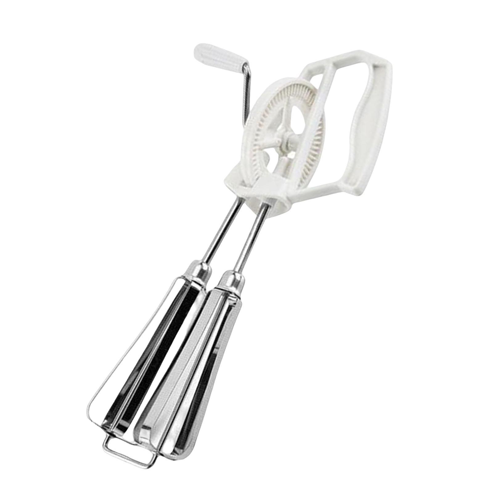 Rotary Hand Whisk Egg Beater Mixer ,Easy to Clean Cooking Tool Gadgets