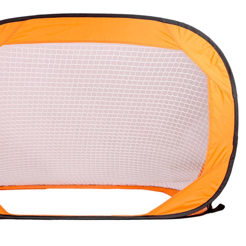 Small Size Portable Soccer Goal for Kids Outdoor Playing Training - Orange