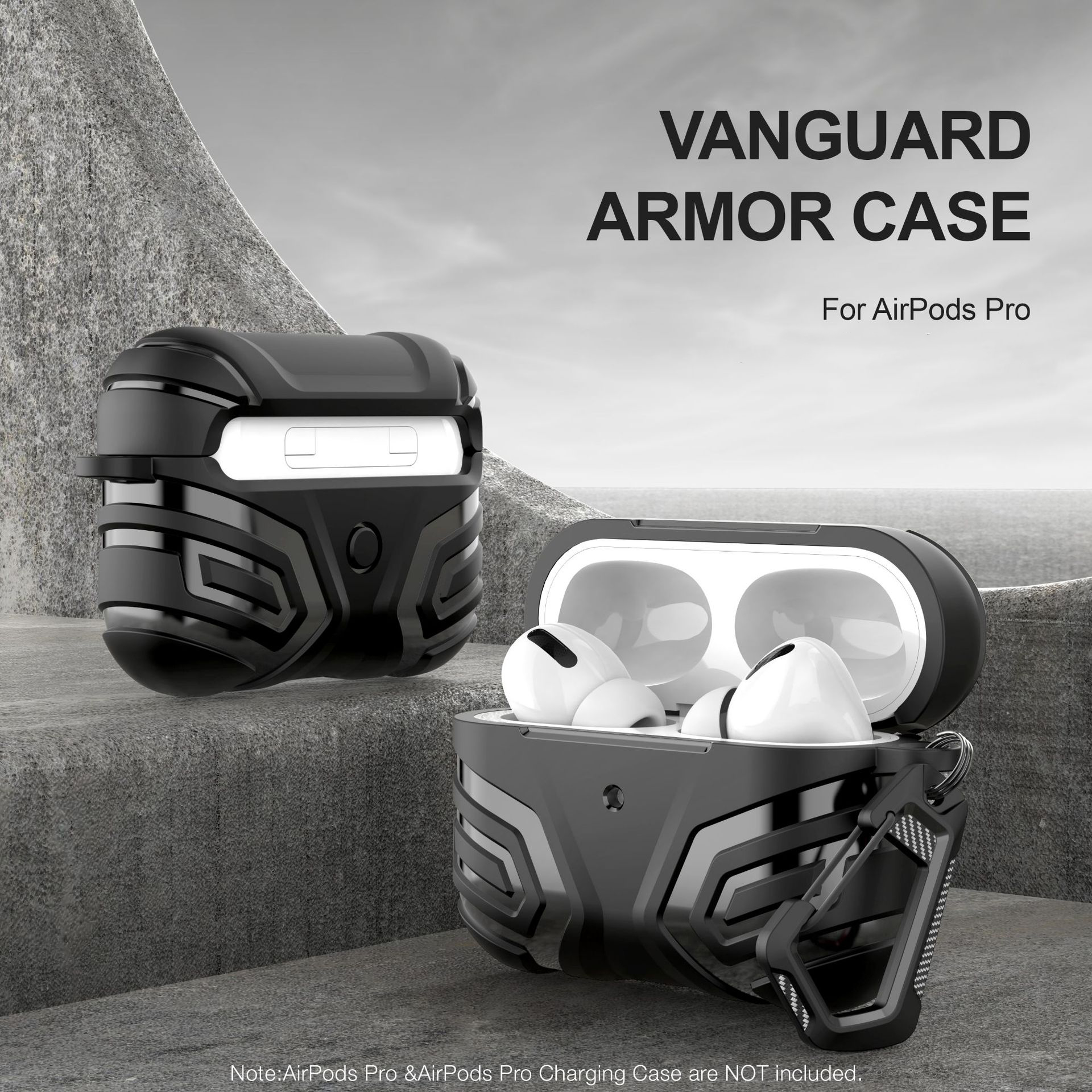 Bao Case Ốp Vanguard Armor cho Airpods Pro / AirPods 3 / Airpods Pro 2