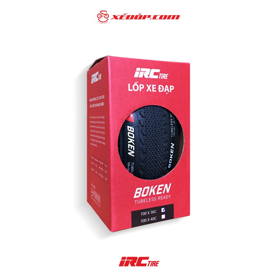 LỐP XE ĐẠP IRC BOKEN KEVLAR 700x36C