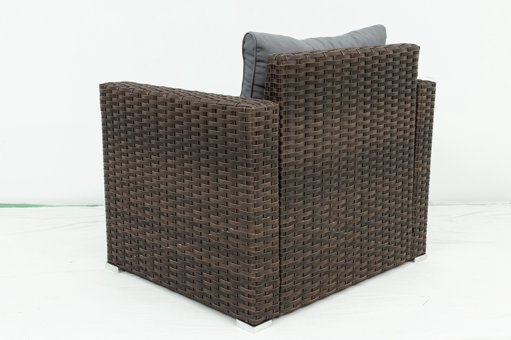 WEGO Ghế sofa mây nhựa ngoài trời/ sân vườn/ hồ bơi/ sofa ban công //Outdoor Furniture Rattan Sofa Rattan Chair Garden Outdoor Chair