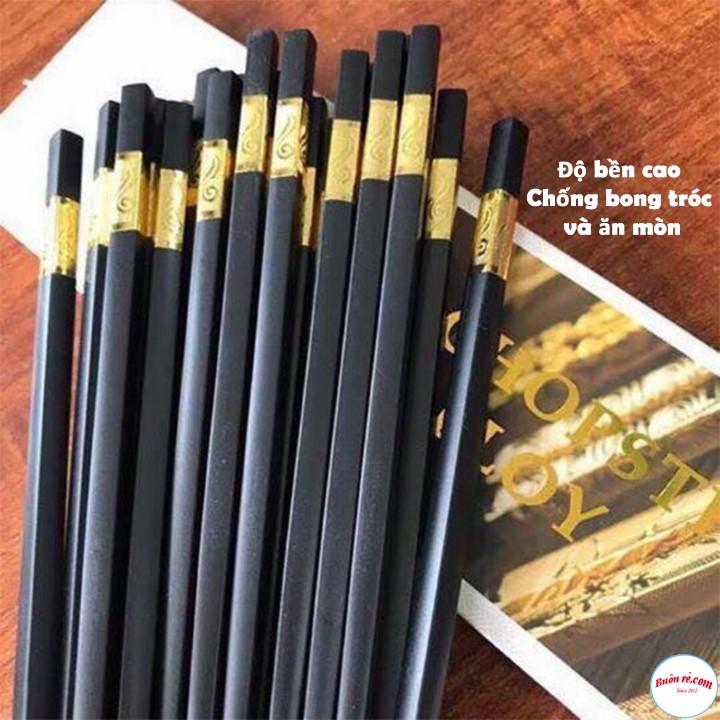 Combo 2 bộ đũa chống trơn trượt bọc hợp kim - br00333