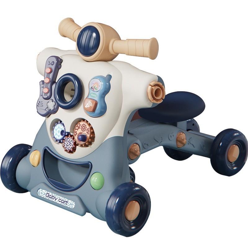 Xe tập đi cho bé cao cấp BABY-WALKERS bé từ 9 tháng có nhạc biến đổi 3 chức năng