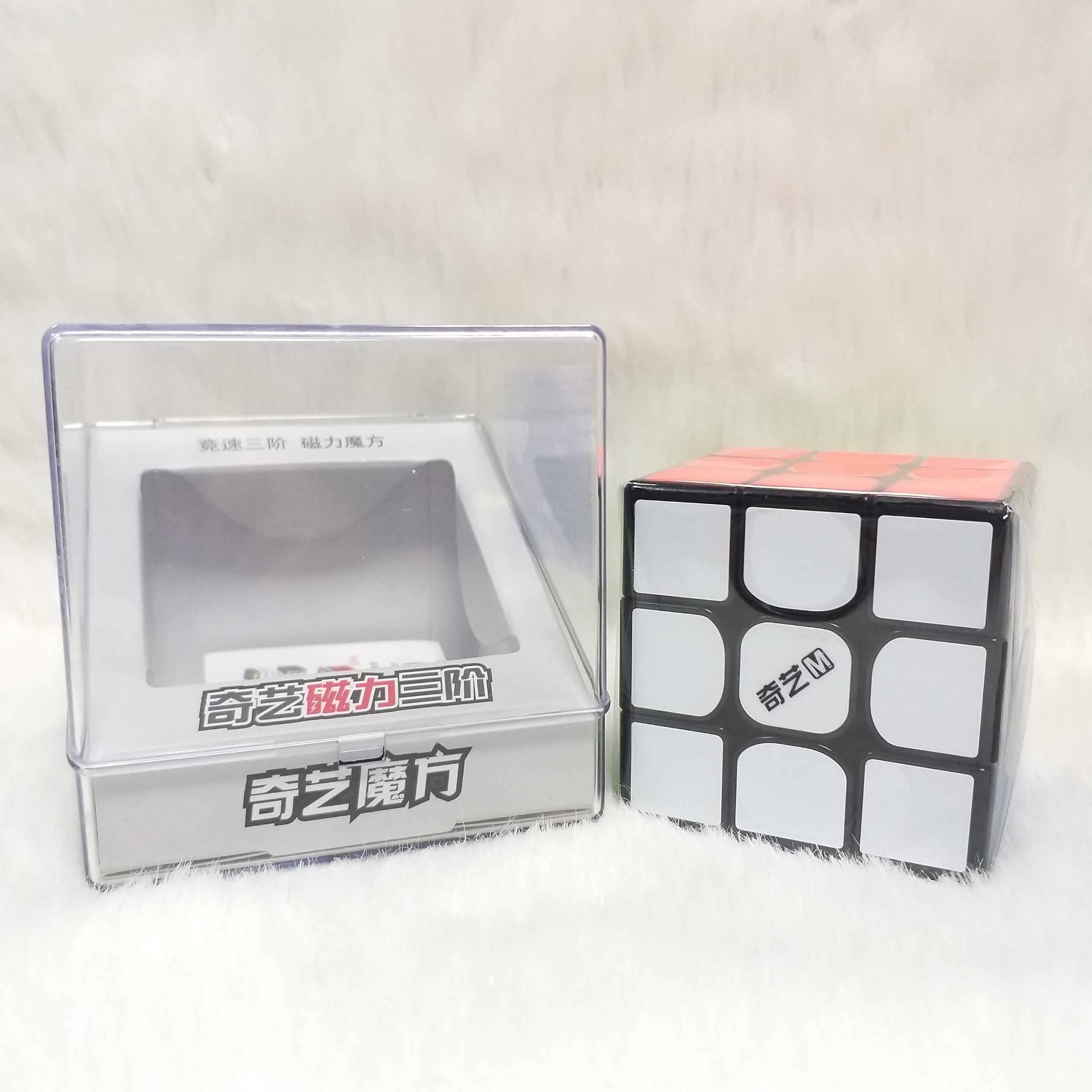 Rubik 3x3 QiYi MS 3x3 Magnetic black (có nam châm) hiệu QiYi