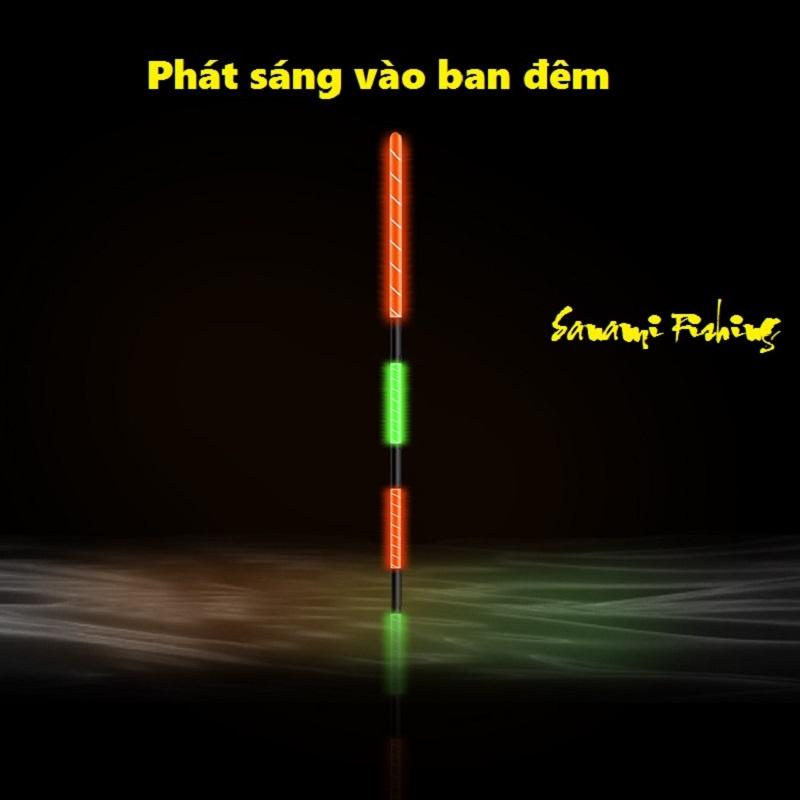 Phao Câu Đài Câu Đêm Bình Minh Đổi Màu Thế Hệ Mới SPC14 phao câu cá phao sáng câu đêm - Sanami Fishing