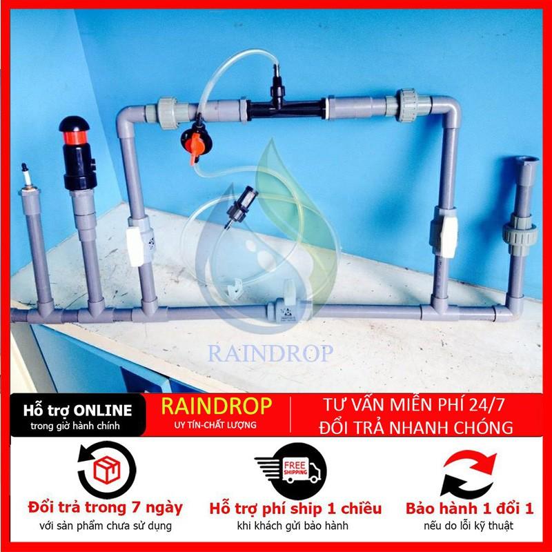 Venturi 60mm Bộ hút châm phân, thuốc bảo vệ thực vật... dùng trong hệ thống tưới nông nghiệp