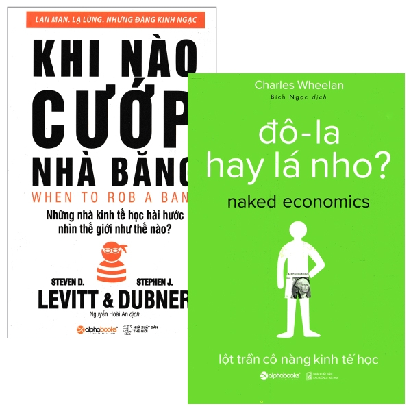 Combo Khi Nào Cướp Nhà Băng + Đô-La Hay Lá Nho ? (Bộ 2 Cuốn)