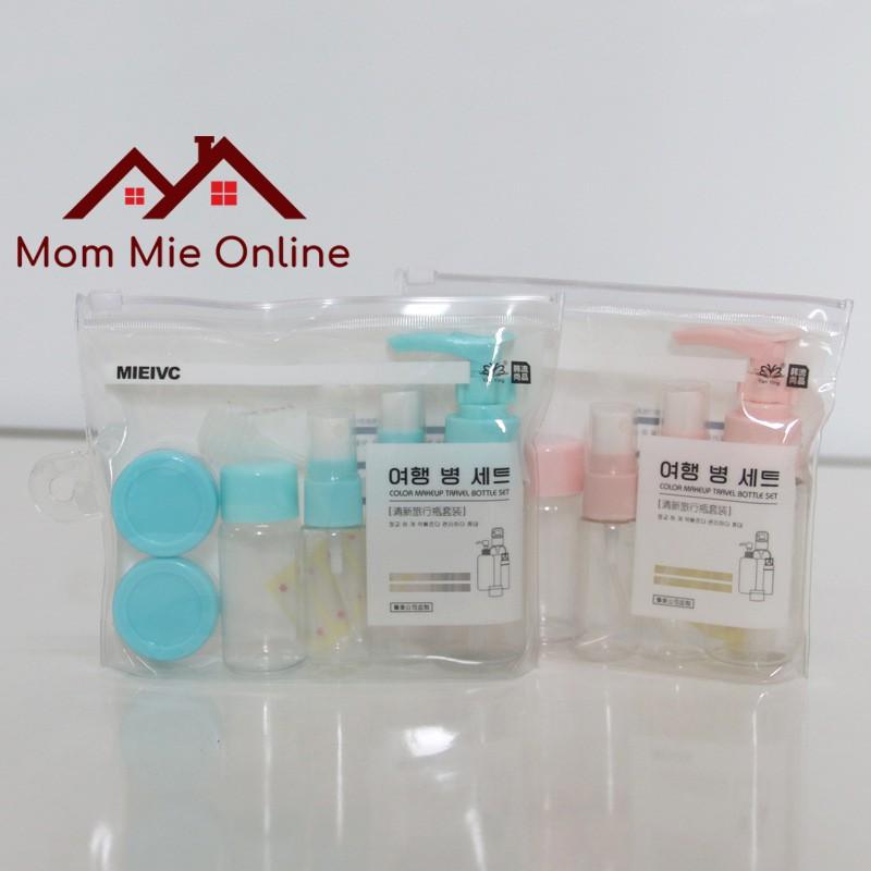 Bộ chiết mỹ phẩm 6 món tiện lợi khi đi du lịch - Size nhỏ - C105