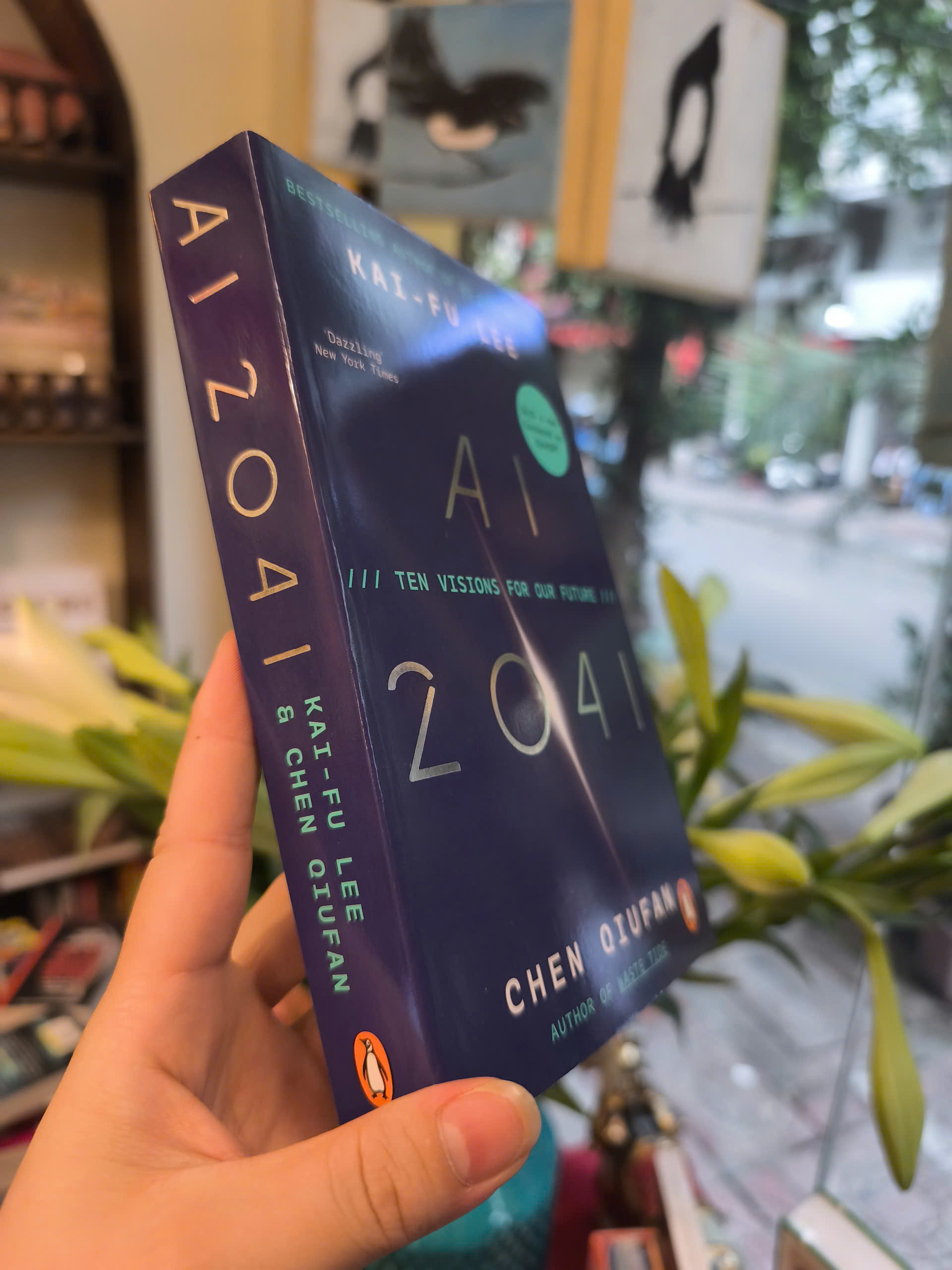 Sách - AI 2041: Ten Visions For Our Future by Kai-Fu Lee | Artificial Intelligence / Ngoại văn